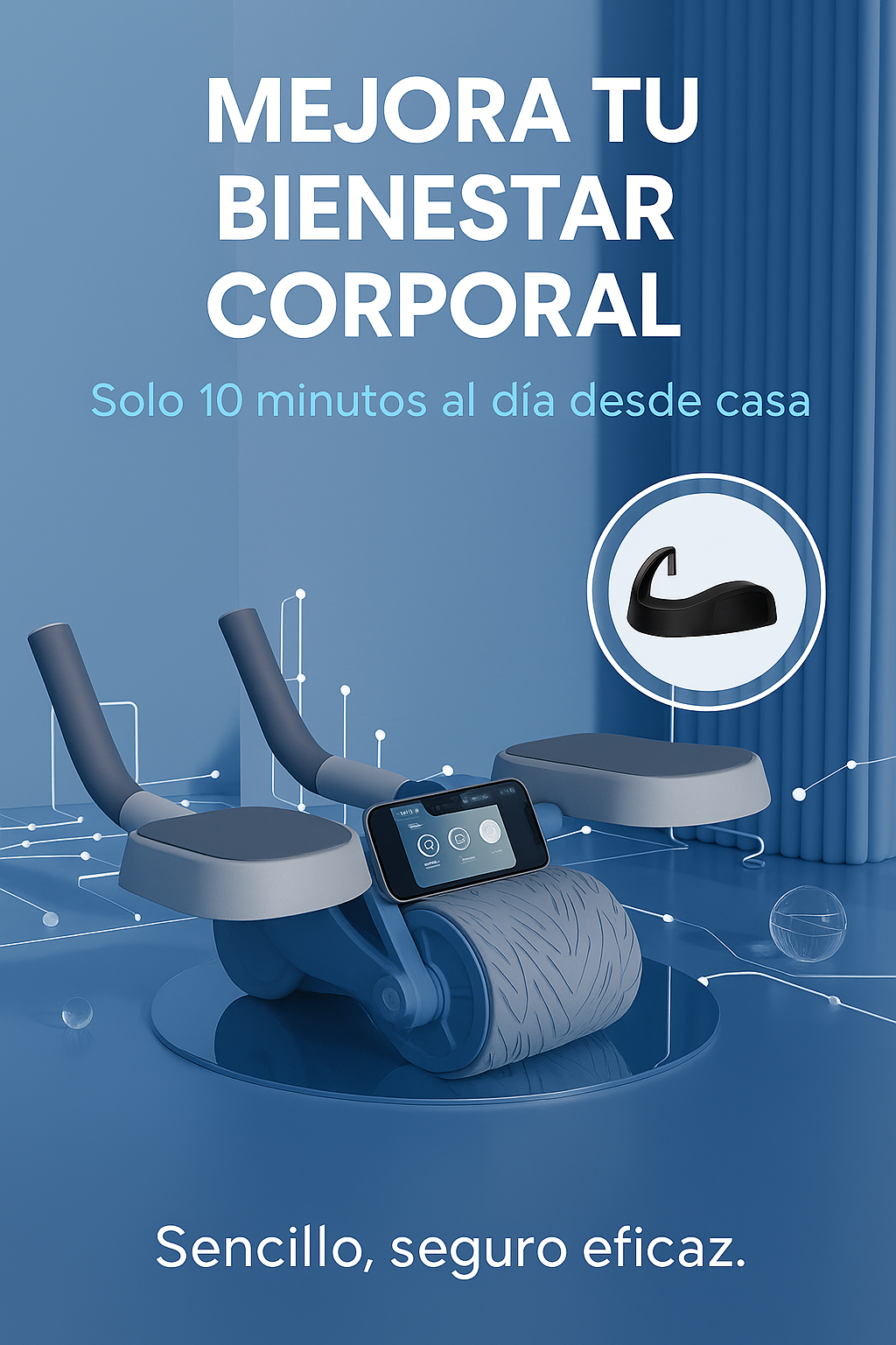 Rodillo Abdominal Coreo™ + 30 Tiras Nasales (GRATIS) - Edición Limitada